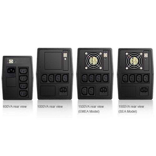 Delta Vx Line Interactive 1000va 600w Mini Tower Ups Upa102v2100b6